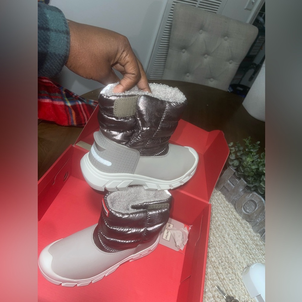 Hunter kids snow boots